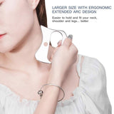 1Pc Manual Stainless Steel Scraper Face Neck Back Abdomen Beauty Tool Massage Relieve Health Pain SPA Massager and to X7K3