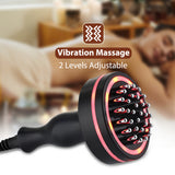Electric Meridian Brush Microcurrent Heating Scraping Machine for Body Detoxification Relief Fatigue Anti Cellulite Massager