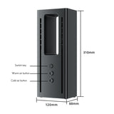 Bladeless Tower Fan, Heater &amp; Fan Combo, Air Circulator Fan For Home Air Conditioner EU Plug