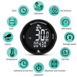 Wireless Bike Computer Waterproof Bicycle Odometer Multi Functional LCD Screen Cycling Speedometer Mountain Bike Speedo Meter