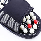 Black White Rotating Gossip Sole Health Massage Shoes Magnetic Therapy Massage Slippers Dot Massage Slippers