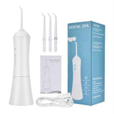 Electric Tooth Punch IPX7 Waterproof Electric Flushing Device Household Oral Cleaning Portable Water Dental Flossing Machine