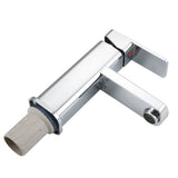 Single Handle Basin Sink Bathroom Faucet Deck Mounted Lavatory Sink Tap Crane Hot Cold Water Basin Mixer Taps Home Water Tap