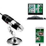 1000X Zoom HD 1080P USB Microscope Digital Magnifier Borescope Video Camera with 8LED Meet Various Industrial Needs