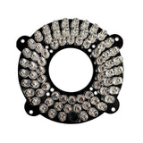 72 leds infrared led light module Mixing three angles Suitable for 90 shell 2.8mm-12mm focusing lens