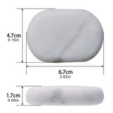 12pcs Spa Energy Stone Cold And Hot Compress Essential Oil Comfortable Health Care Crude Massage Stone