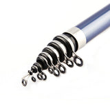 High quality Fishing Rod Carbon 2.1m Lure Weight Casting Rod Ultralight Fishing Tackle Long Section Positioning  Fishing Rod