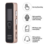 Digital Voice Recorder Audio Dictaphone MP3 Player USB Flash Disk for Meeting