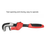 High Quality Pipe Wrench Heavy Duty Plumbing Wrench for Gas Tank Repair Household Plumbing Vehicle Maintenance Durable