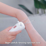 Women Electric Epilator Body Facial Hair Removal Defeatherer Cotton Thread Depilator Lady Shaver Face Hair Remover Machine