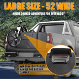 Dropship-Tailgate Pad for Mountain Bike with Bike Fixing Straps Truck Protection Tailgate Pad Carries Up to 5 Bikes