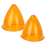 1 Pair Vacuum Suction Cup Vacuum Cupping Machine Accessories for Buttocks Lift Body Massage 120ml