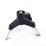 Widesea Camping Stove Accessories Long Gas Tank Adapter Outdoor Threaded Gas Stove Gas Tank Adapter