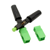 100PCS Ftth SC APC optical fiber quick connector SC APC  Fiber Optic Fast Connector SC quick assembly connector Free shipping