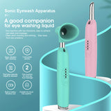 2 IN 1 Sonic Eye Care Cleaner Machine &amp; Eye Facial Massager Can Puffiness,Relief Fatigue Face Spa Moisturizing Eye Beauty Device