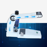 D1008 Heavy-duty binding puncher Single-hole voucher punching machine Manual binding ring Heavy-duty labor-saving