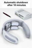 6 Heads Neck Massager 18 Levels TENS Electric Impulse 42℃ Heating Intelligent Massager Relaxation Machine Relief Pain Massage