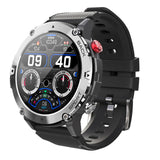 C21 Smart Watch 1.32inch Men Bluetooth Call Heart Rate Blood Oxygen Fitness Tracker Rugged  Outdoor Sports Smartwatch