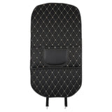 Car seat backrest anti-kick pad leather anti-dirty pad protective cover storage box, suitable for new Ford Toyota Volkswagen