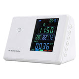 2022.New Indoor Air Quality Tester for HCHO CO2 TVOC PM2.5/PM10 Air Gas Detector Data Mean Value Recording for Home Various