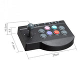 NEW PXN 0082 USB Wired Game Controller switch/PS3/PS4/Xbox one/PC For Arcade Fighting Joystick Stick Joystick Gaming Controller