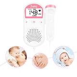 New Fetal Doppler Ultrasound Baby Heartbeat Detector Home Pregnant Doppler Baby Heart Rate Monitor Pocket Doppler 2.5MHz