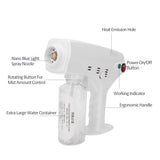 280ml Nano Steam Sprayer Guns Hairdressing Mist Hair Scalp Care Machine Smoothing Hair Moisturizing 220-240V