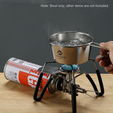 Stainless Steel Camping Sierra Cup Camping Bowl Lightweight Compact Camping Pot Hiking Coffee Mug Bowl Cup