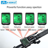 INBIKE Waterproof Bicycle Computer Wireless And Wired MTB Bike Cycling Odometer Stopwatch Speedometer Watch LED Digital Rate