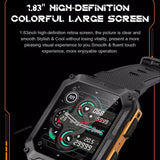 Smart Watch C20 PRO 1.83 Inch Men Music BT Call Outdoor Sports Fitness Tracker Heart Rate Blood Pressure Smartwatch
