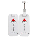 M-VAVE 5.8G Wireless Guitar System with USB Charger 1100MAh Battery,2.4G Guitar Wireless Transmitter Receiver Rechargea