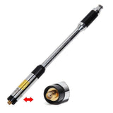 Telescopic Antenna Dual Band VHF/UHF High Gain SMA-Female Antenna for TYT BAOFENG PUXING WEIERWEI QUANSHENG WOUXUN HYT Retevis