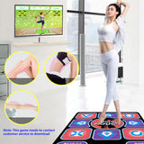 Single Double Wireless Somatosensory Double Thickening Massage Dance Game Blanket Blanket With Handle Computer TV Dance Blanket