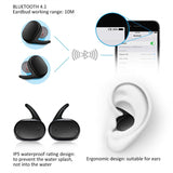 Y30 Smart Digital Display Bluetooth Headset Wireless Mini HIFI Headset Stereo in-Ear Waterproof Sports Earphone With Mic