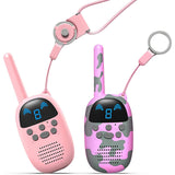 GOCOM Children's Toys FRS Mini Walkie-Talkie Radio Walkie-Talkie Remote Wireless for Outdoor Adventure Hiking Camping