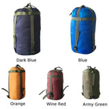 High Quality Waterproof Compression Stuff Sack Outdoor Camping Sleeping Bag Nylon Storage Bag For Camping Travel Hiking