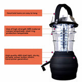New Solar Lantern 5 Mode Hand Crank Dynamo 36 LED Rechargeable Camping Lantern Emergency Light, Ultra Bright LED Lantern  - Camp