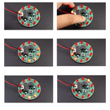 Diy electronic kit set Electronic lucky turntable Water lamp lottery Diy assembly small production competition Welding practice