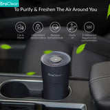 LuckyNumen EraClean Car Air Purifier Diffuser USB Mini Home Vehicle Air Cleaner,Ultra Low Noise for Office, Car, Small Room Cute