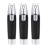3 Set Electric Nose Hair Trimmer,Men Multifunctional Portable Washable Electric Nose Hair Clipper Cleaning