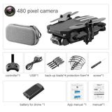 LS MIN Drone Aerial Photography Wifi Fpv Combo 4K HD Dual Camera GPS Height Hold Quadcopter Gift Toy Remote Control Plane