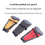 Bow And Arrow Protective Gear Composite Recurve Straight Pull Traditional Bow Cowhide Armguards Extended Thickened Archery Suit