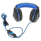 Wired Gaming Headset Volume Control Luminous Surround Stereo Gaming Headphones with Mic for PS4 for Xbox One for PC Laptop