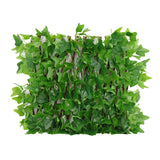 With Artificial Leaves Garden Decor Expanding Trellis Fence Privacy Protective Screen Backyard Home Strechable Outdoor Indoor