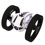 RC Car Bounce Car Remote Control Toys RC Robot 70cm High Jumping Car with Flexible Wheels Rotation LED Night Toys Robot Car
