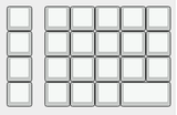 21 23 24 Key YMDK Programmable Support Macro Function MX Cherry Switches Mechanical Keyboard Numpad For LOL Battlegrounds