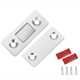 2pcs/Set Magnetic Cabinet Catches Magnet Door Stops Hidden Door Closer With Screw For Closet Cupboard Furniture Hardware