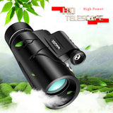 50X60 HD Monocular Zoom Night Vision Telescope With Lamp Lighting And Night Laser Hunting Scopes Spyglass For Hunting Camping