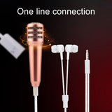 TPE Portable Mini Handheld Microphone Speaker Mic Player with 3.5mm Interface for Smartphone Laptop PC