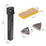 1Pc Ser1212H16 Cnc Boring Bar Holder +10Pcs 16Er Ag60 Turning Inserts With Wrench For Lathe Turning Tool Set